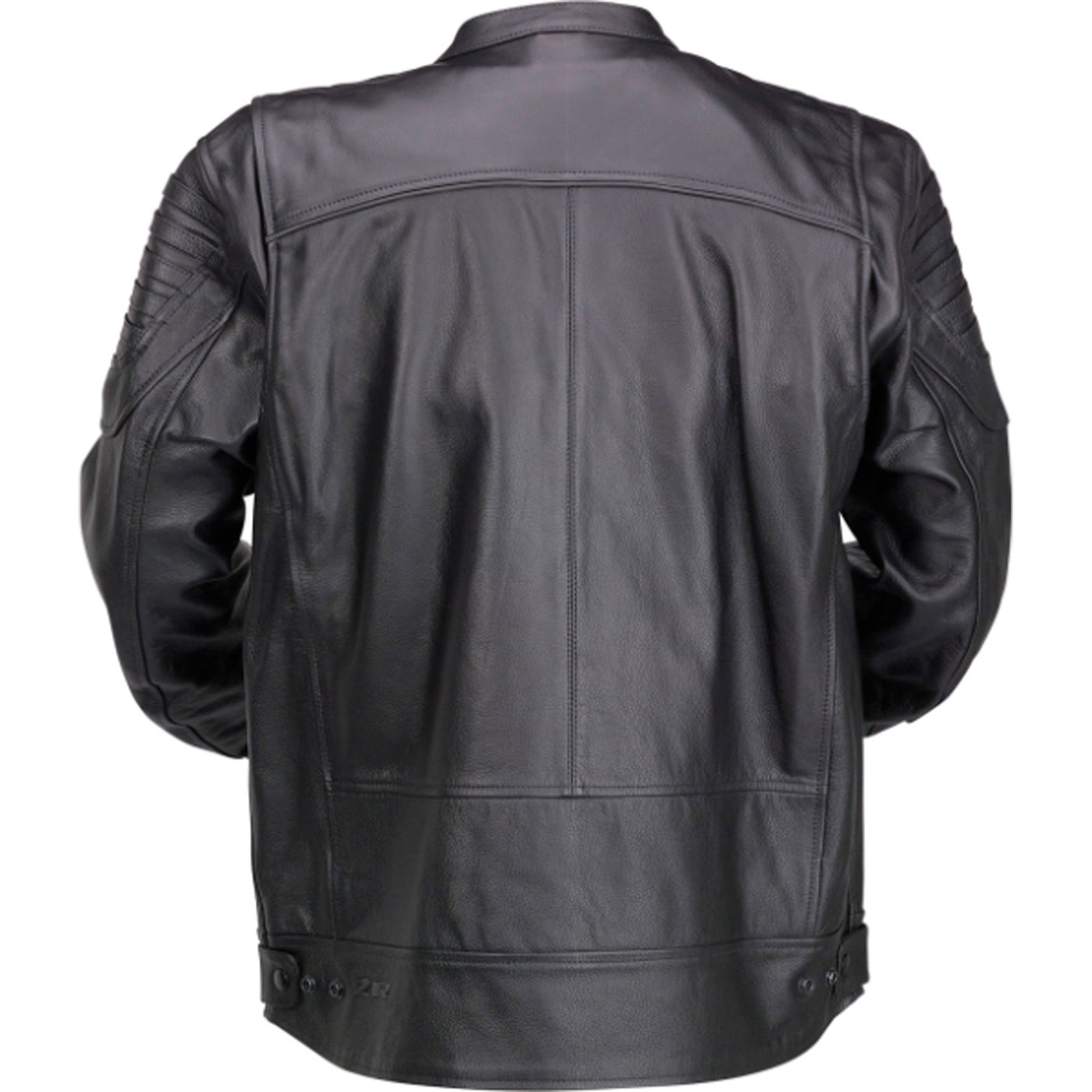 Z1R Widower Leather Jacket Black - Rear View