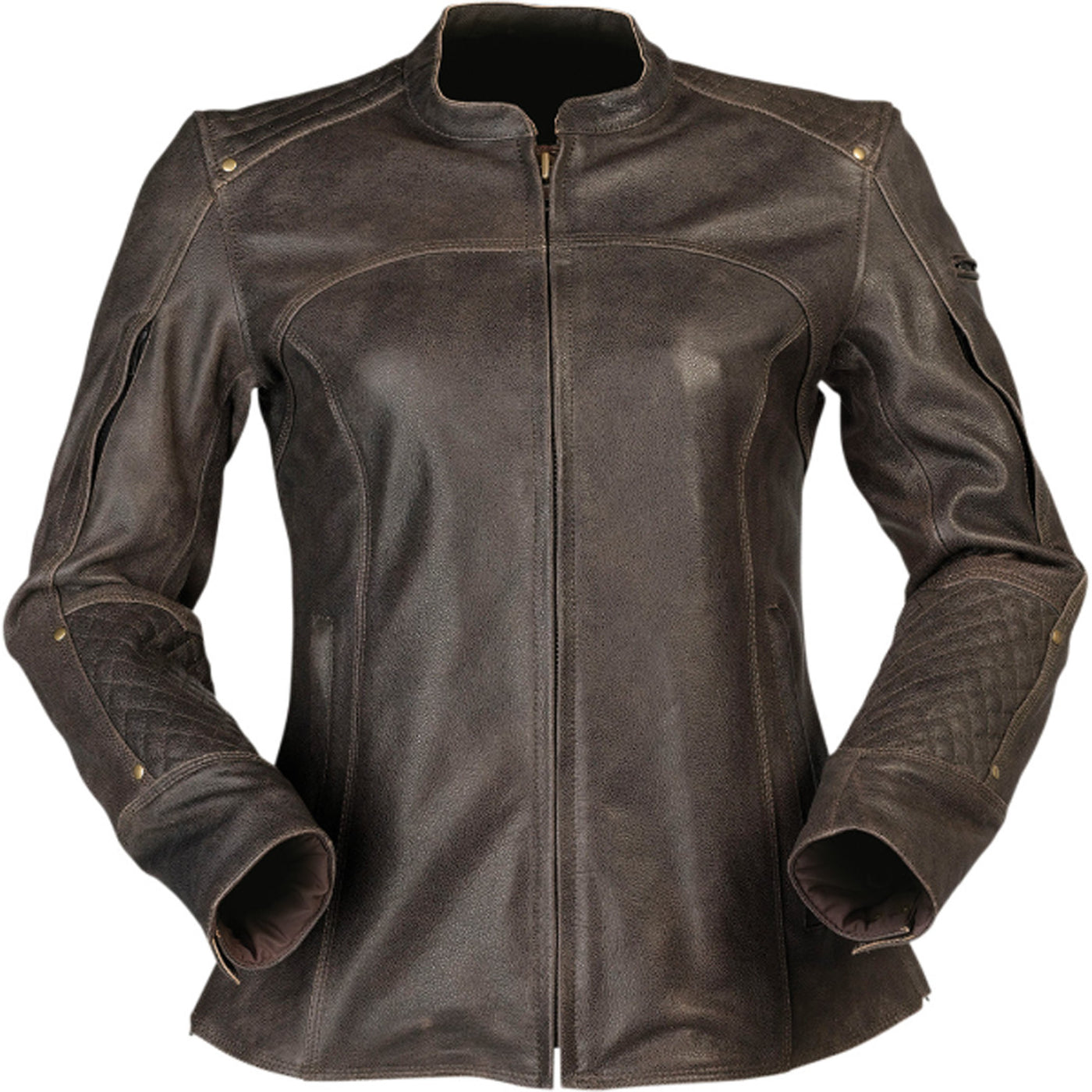 Z1R Women's Chimay Jacket Brown - Front View