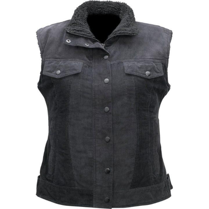 Z1R Women's Friske Vest Black - Front View