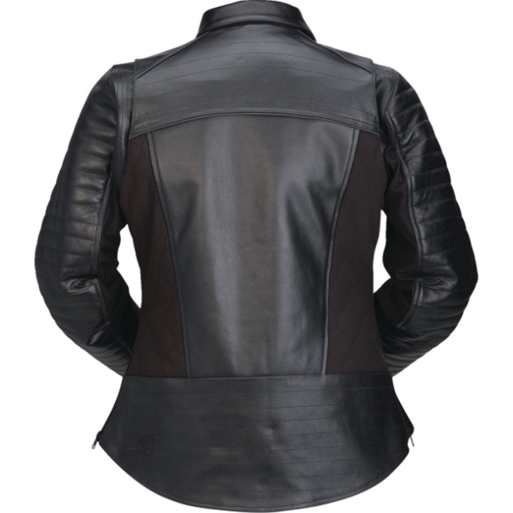 Z1R Women's Fury Jacket Black - Rear View