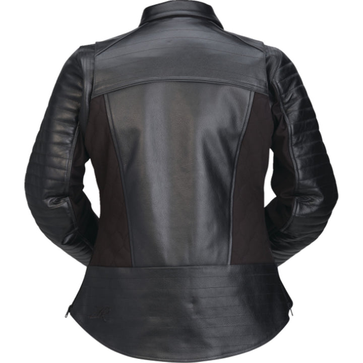 Z1R Women's Fury Jacket Black - Rear View