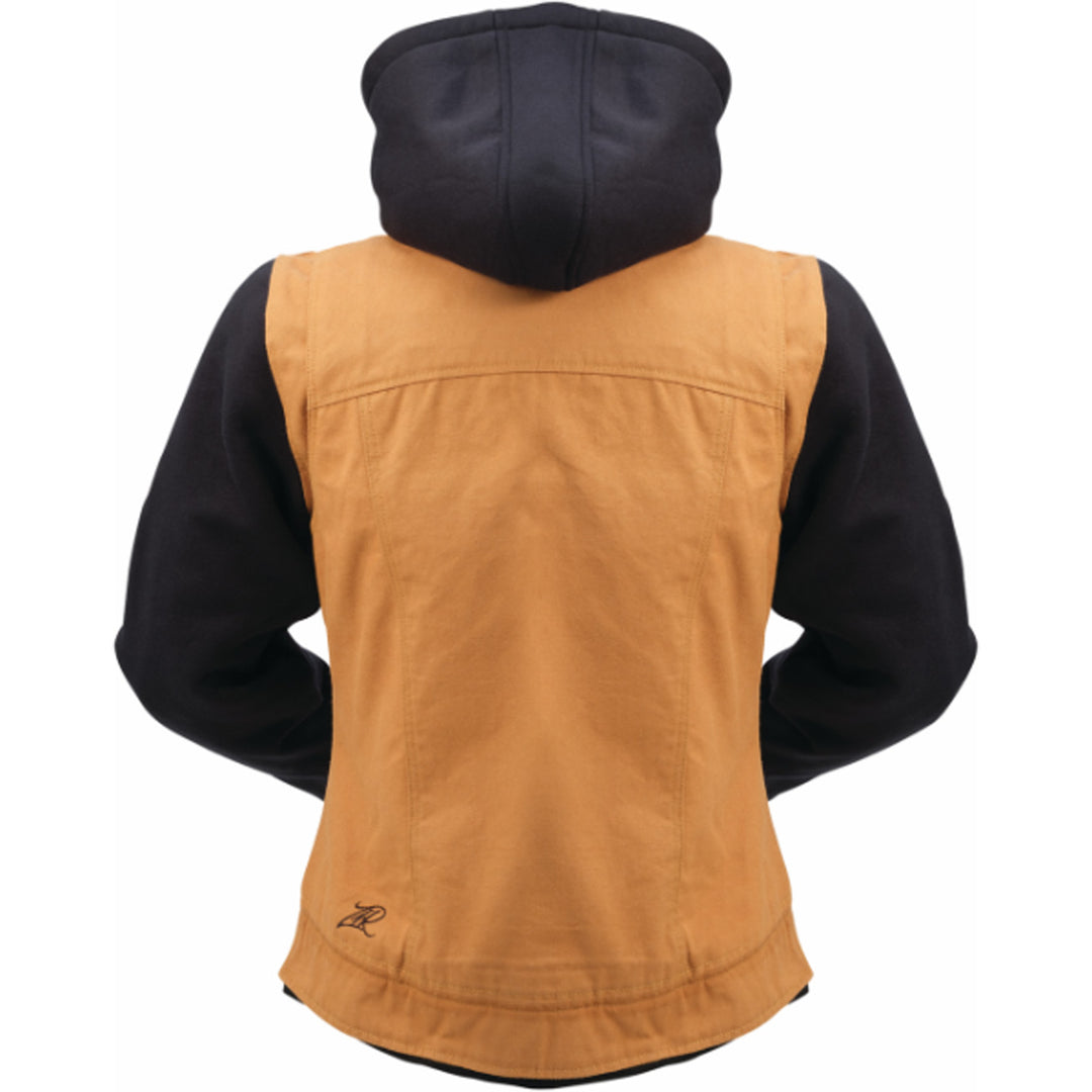 Z1R Women's Jayrod Jacket Black/Tan - Rear View
