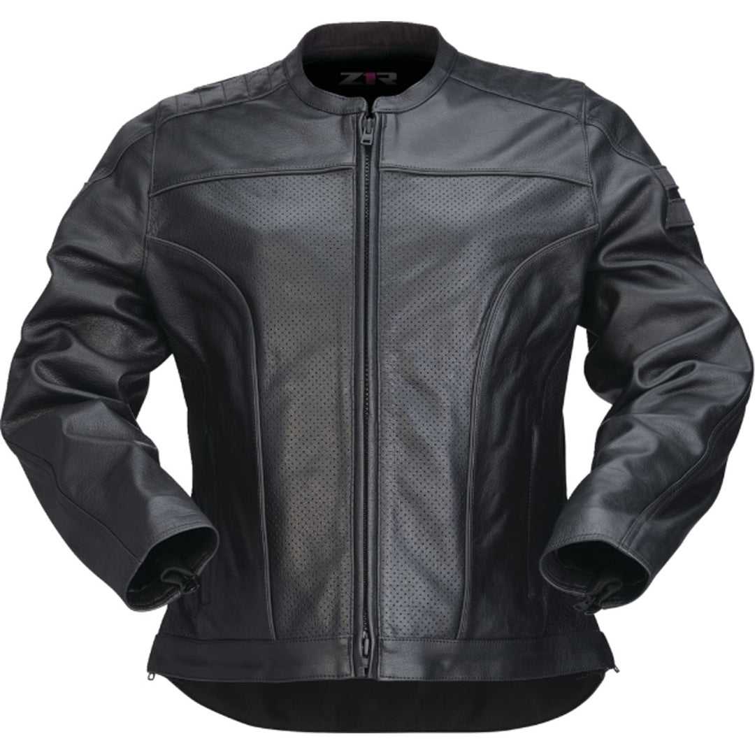 Z1R Women's Remedy Jacket Black - Front View