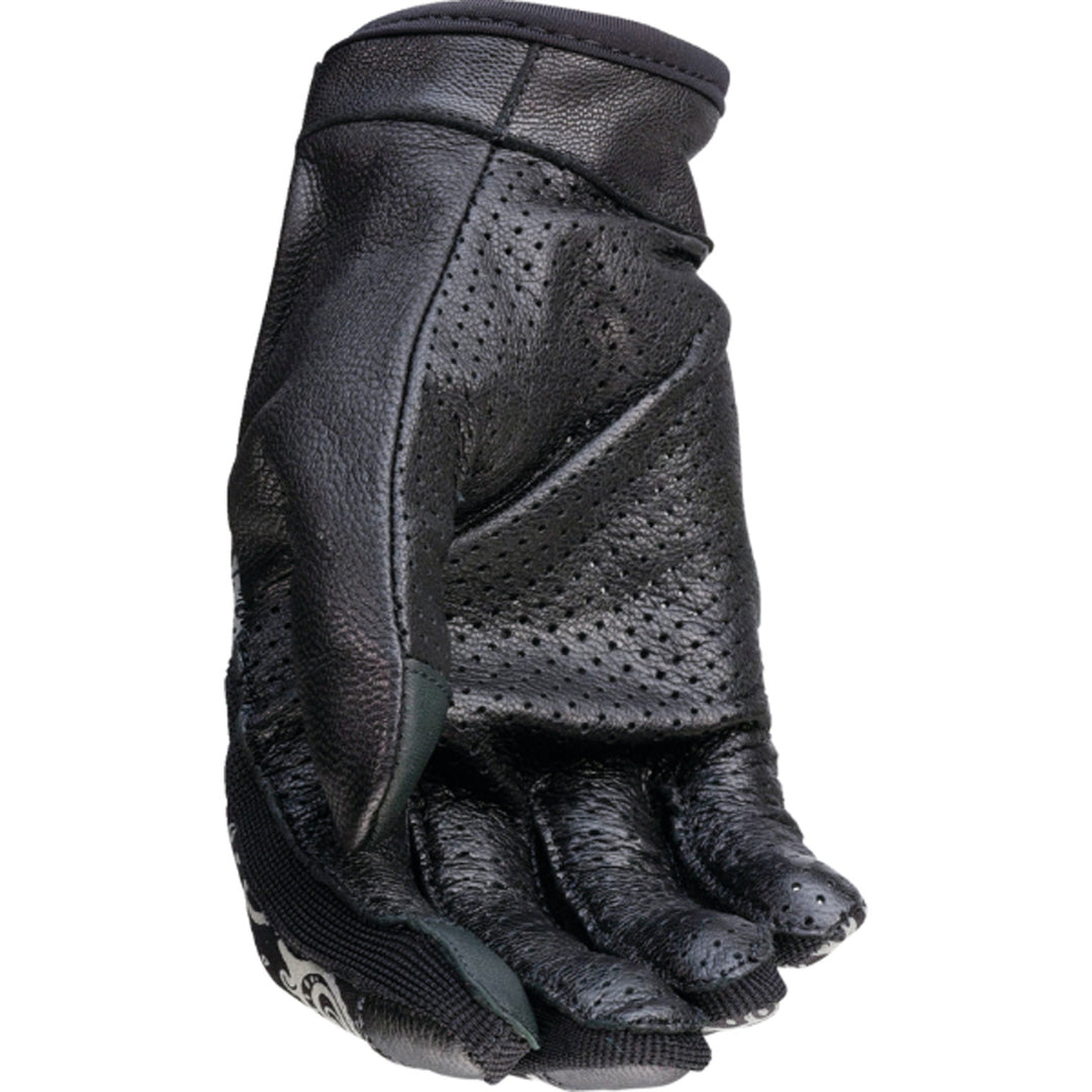 Z1R Women's Reflective Gloves Black - Palm View