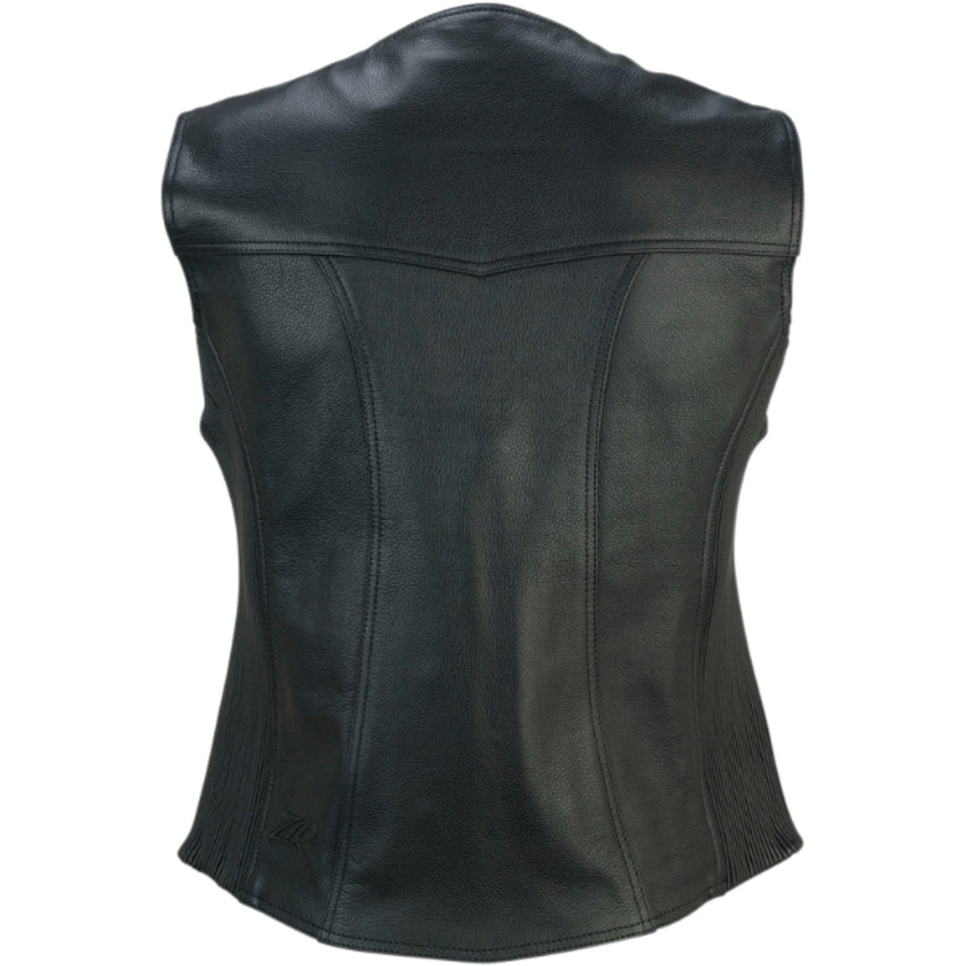 Z1R Women's Scorch Vest Black - Rear View