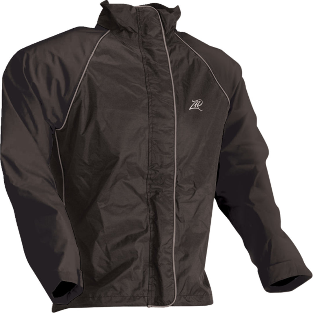 Z1R Women's Waterproof Jacket Black - Front View