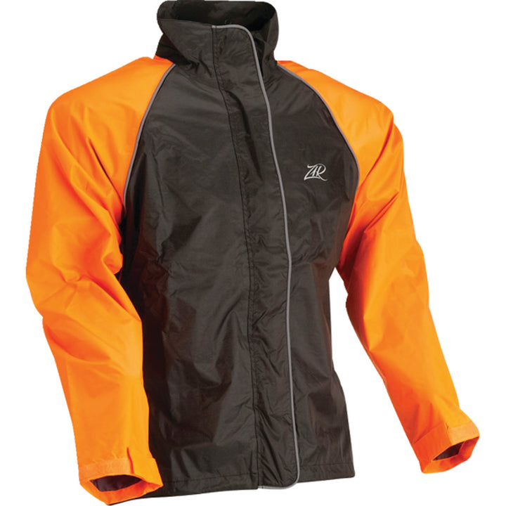 Z1R Women's Waterproof Jacket Orange - Front View