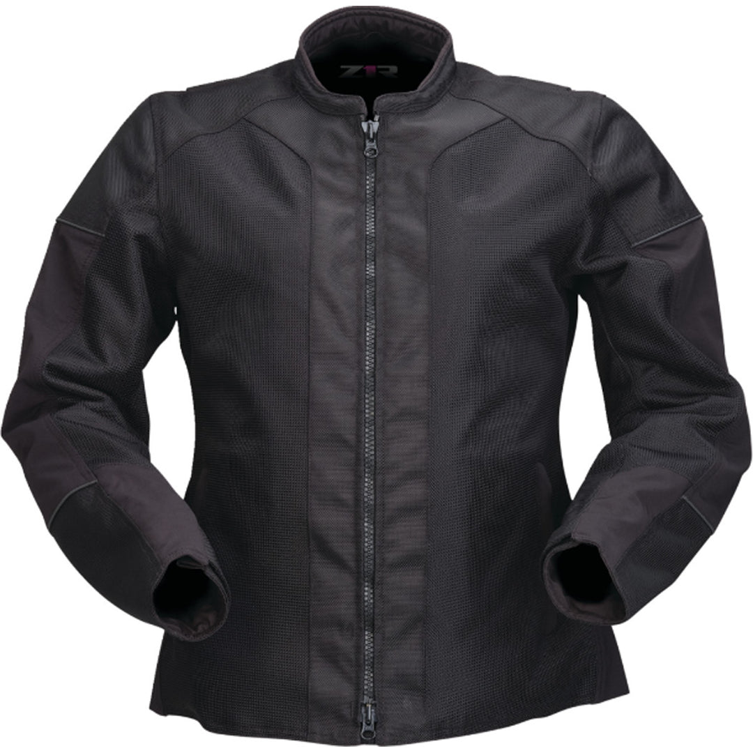 Z1R Women's Zephyr Jacket Black - Front View