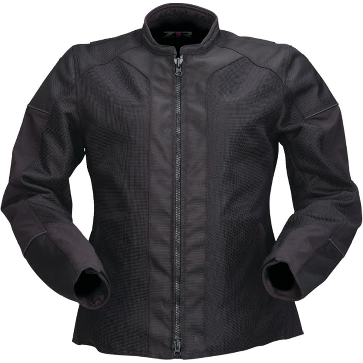 Z1R Women's Zephyr Jacket Black - Front View