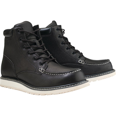 Z1R Workboots Black - Front Right Side View of Pair
