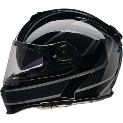 Z1R Warrant Amplify Helmet Black/Gray - Left Side View