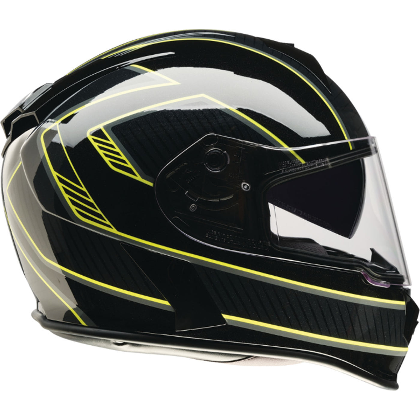 Z1R Warrant Amplify Helmet Black/Hi-Viz - Right Side View