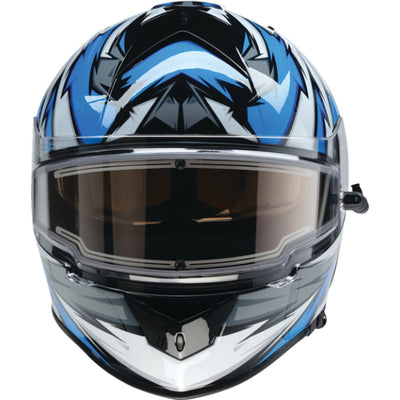 Z1R Warrant Neuron Helmet Blue/White - Front View