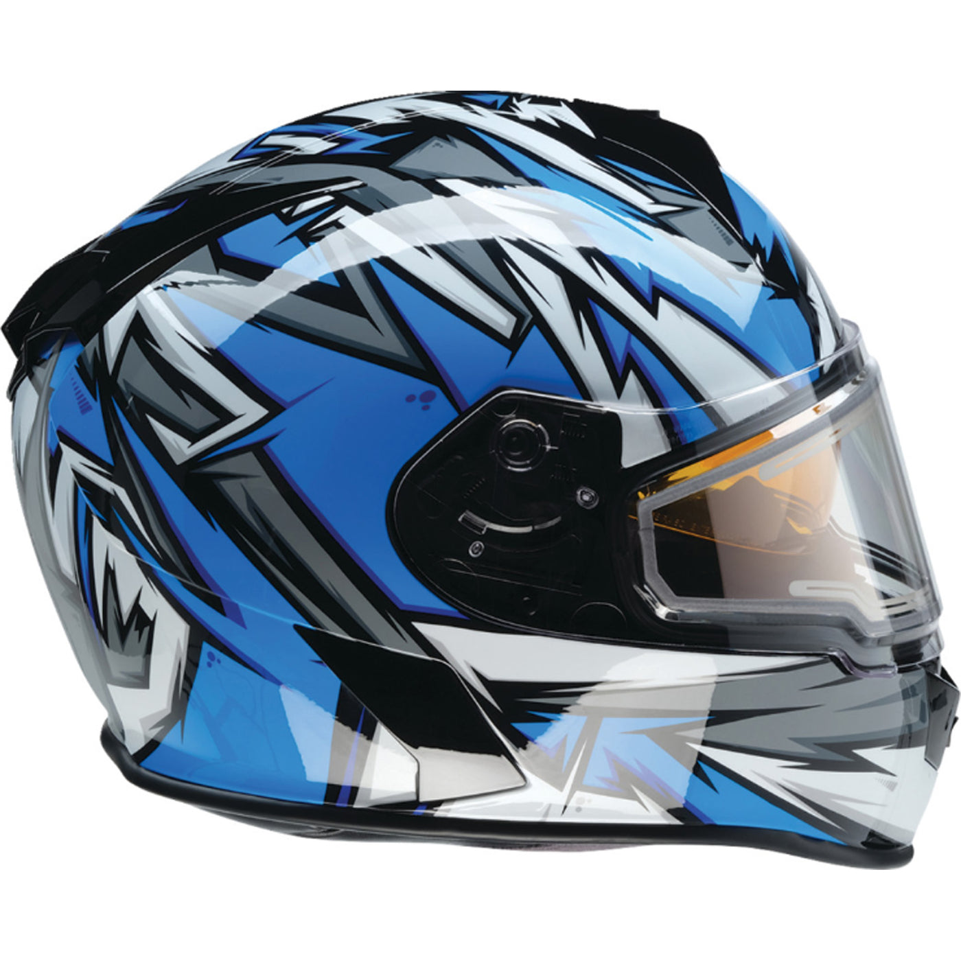 Z1R Warrant Neuron Helmet Blue/White - Right Side View