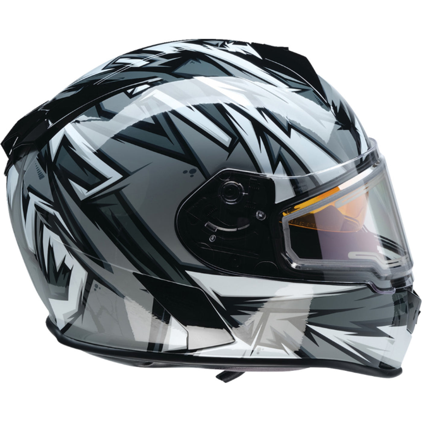 Z1R Warrant Neuron Helmet Gray/White - Right Side View