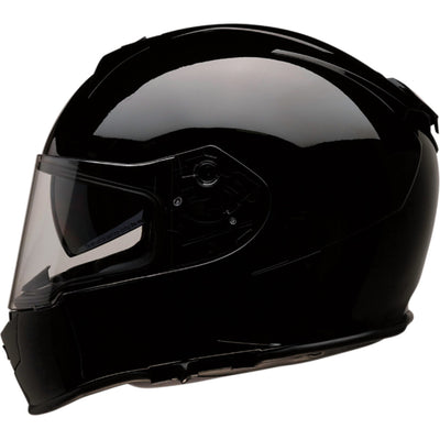 Z1R Warrant Solid Helmet Black - Left Side View