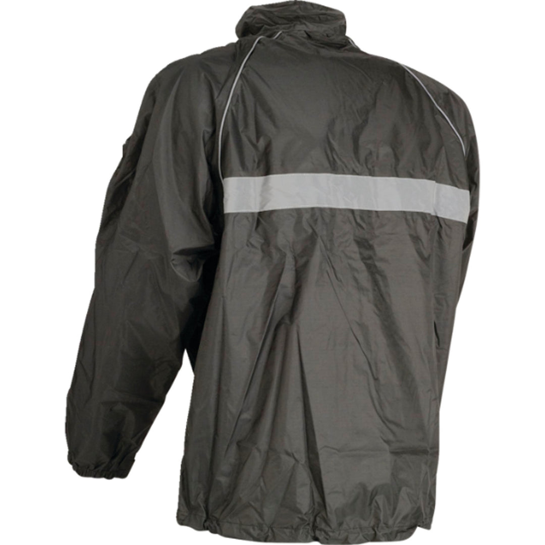 Z1R Waterproof Jacket Black - Rear View