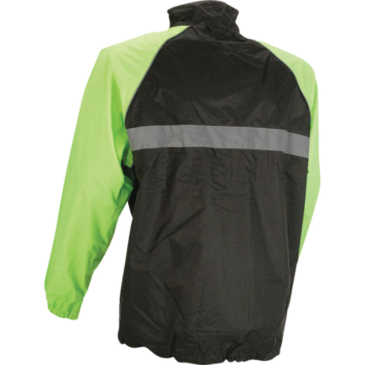 Z1R Waterproof Jacket Hi-Vis Yellow - Rear View