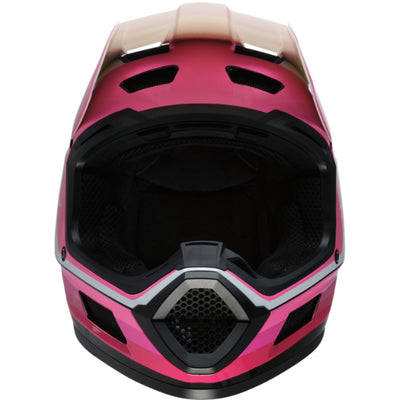 Z1R Youth Dirt Maxx Vortex Helmet Pink/White - Front View