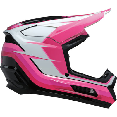 Z1R Youth Dirt Maxx Vortex Helmet Pink/White - Right Side View