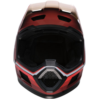 Z1R Youth Dirt Maxx Vortex Helmet Red/White - Front View