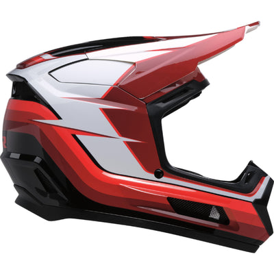 Z1R Youth Dirt Maxx Vortex Helmet Red/White - Right Side View