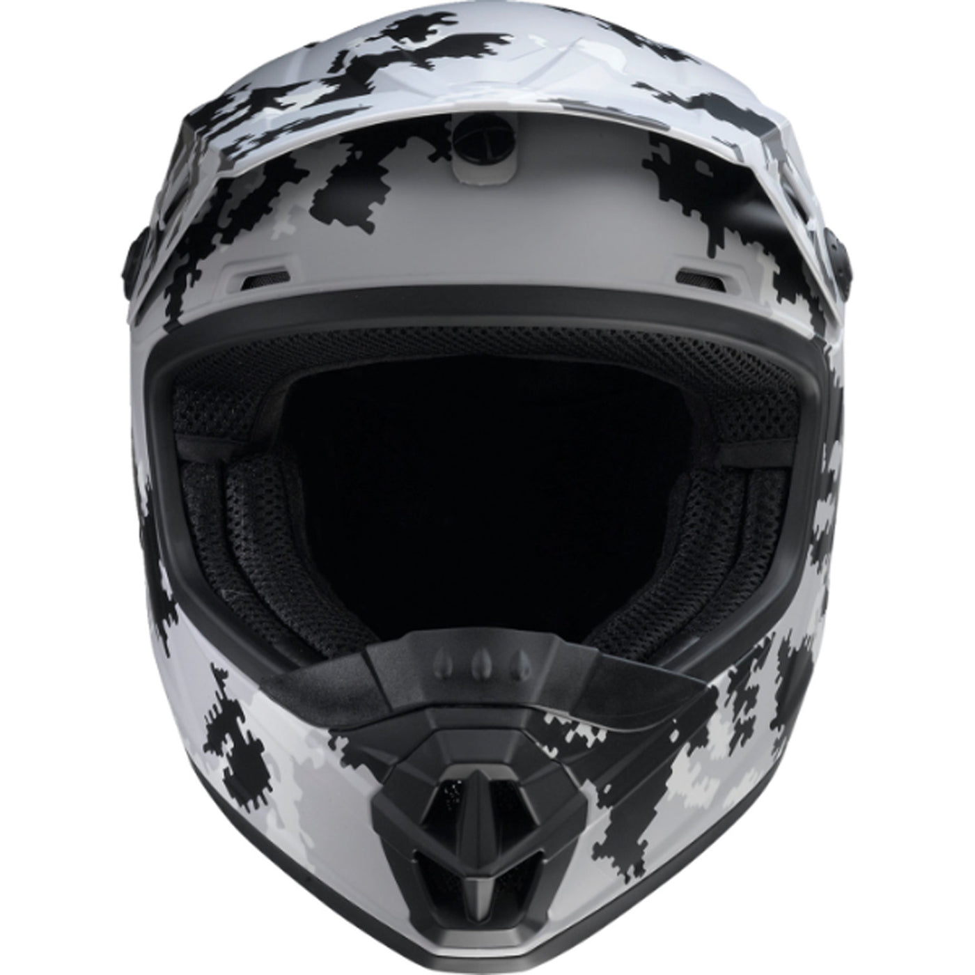 Z1R Youth Rise Digi Camo Helmet Gray - Front View