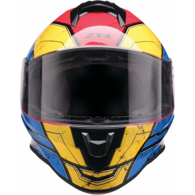 Z1R Youth Warrant Sentinel Helmet Blue - Front View