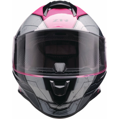 Z1R Youth Warrant Sentinel Helmet Pink - Front View