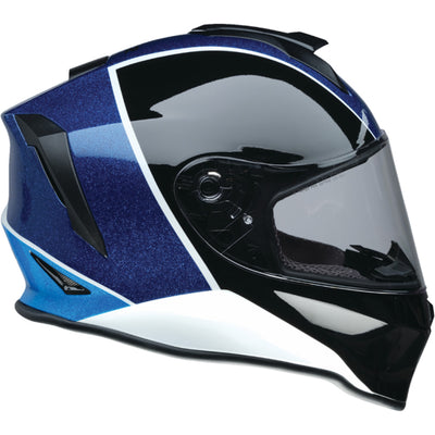 Z1R Youth Warrant 2.0 Fresh Pow Helmet Purple/Blue - Right Side View