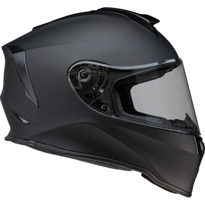 Z1R Youth Warrant 2.0 Solid Helmet Flat Black - Right Side View