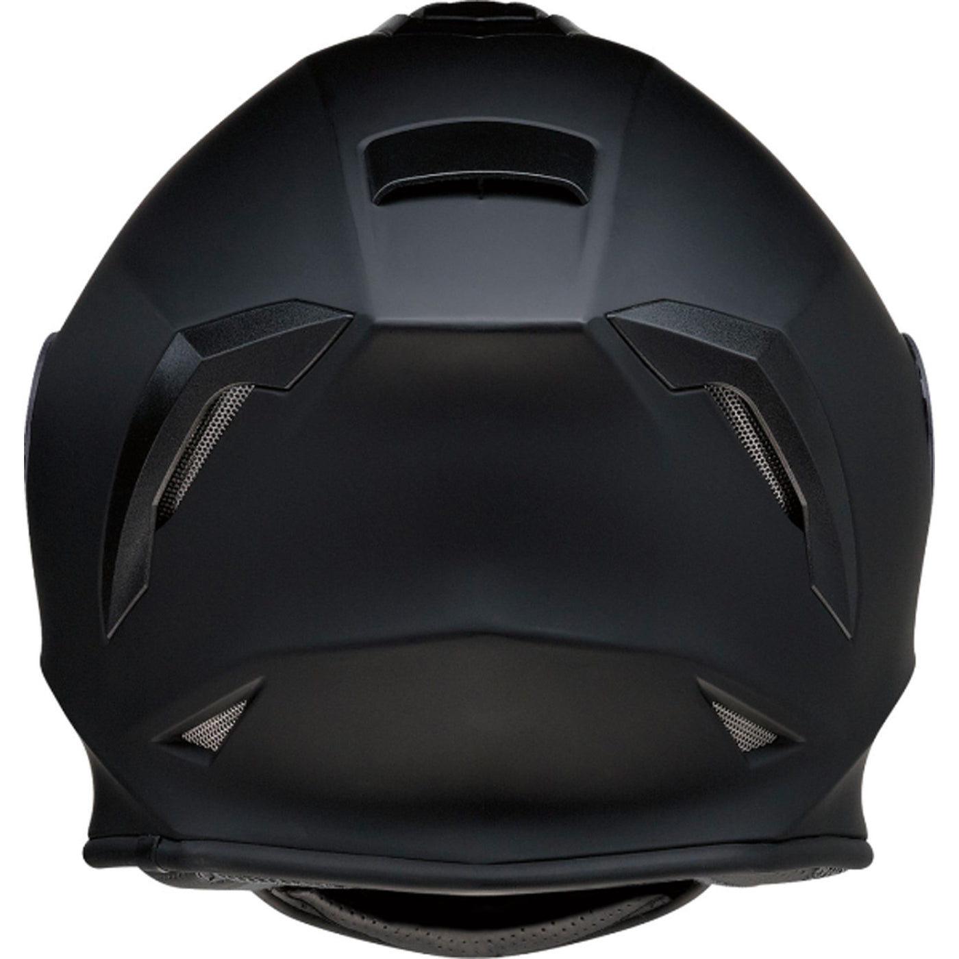 Z1R Youth Warrant 2.0 Solid Helmet Flat Black - Rear View