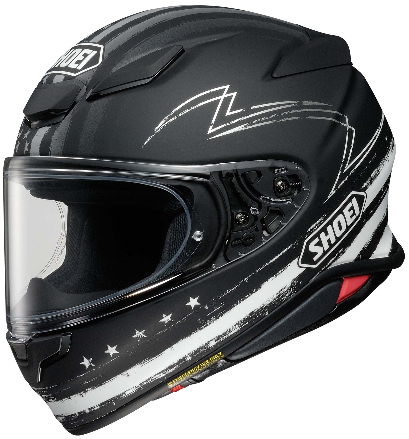 Shoei RF-1400 Dedicated 2 Full Face Motorcycle Helmet - Front Left Side View