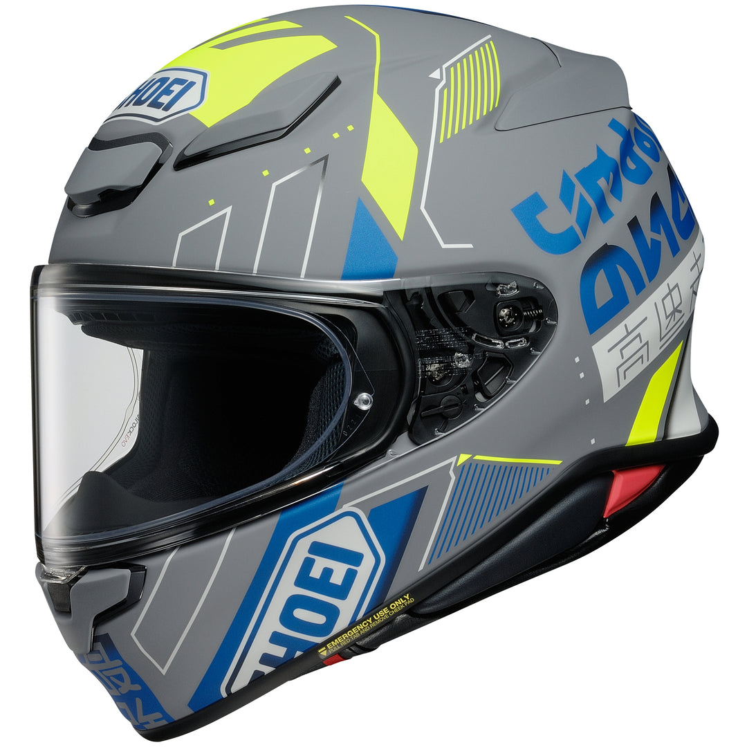 Shoei RF-1400 Accolade TC-10 - Front Side View