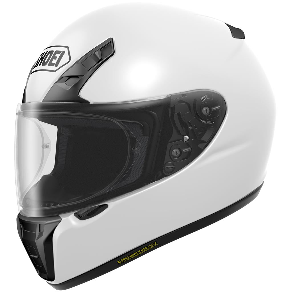 Shoei RF-SR Helmet White - Front Side View