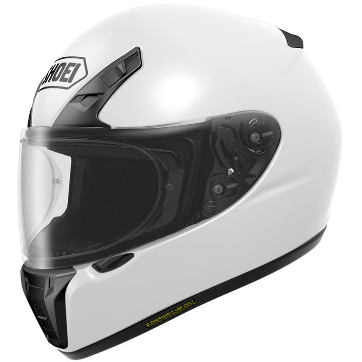Shoei RF-SR Helmet White - Front Side View