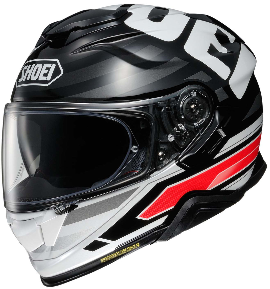 Shoei GT-Air II Insignia Full Face Motorcycle Helmet TC-1 - Front Side View