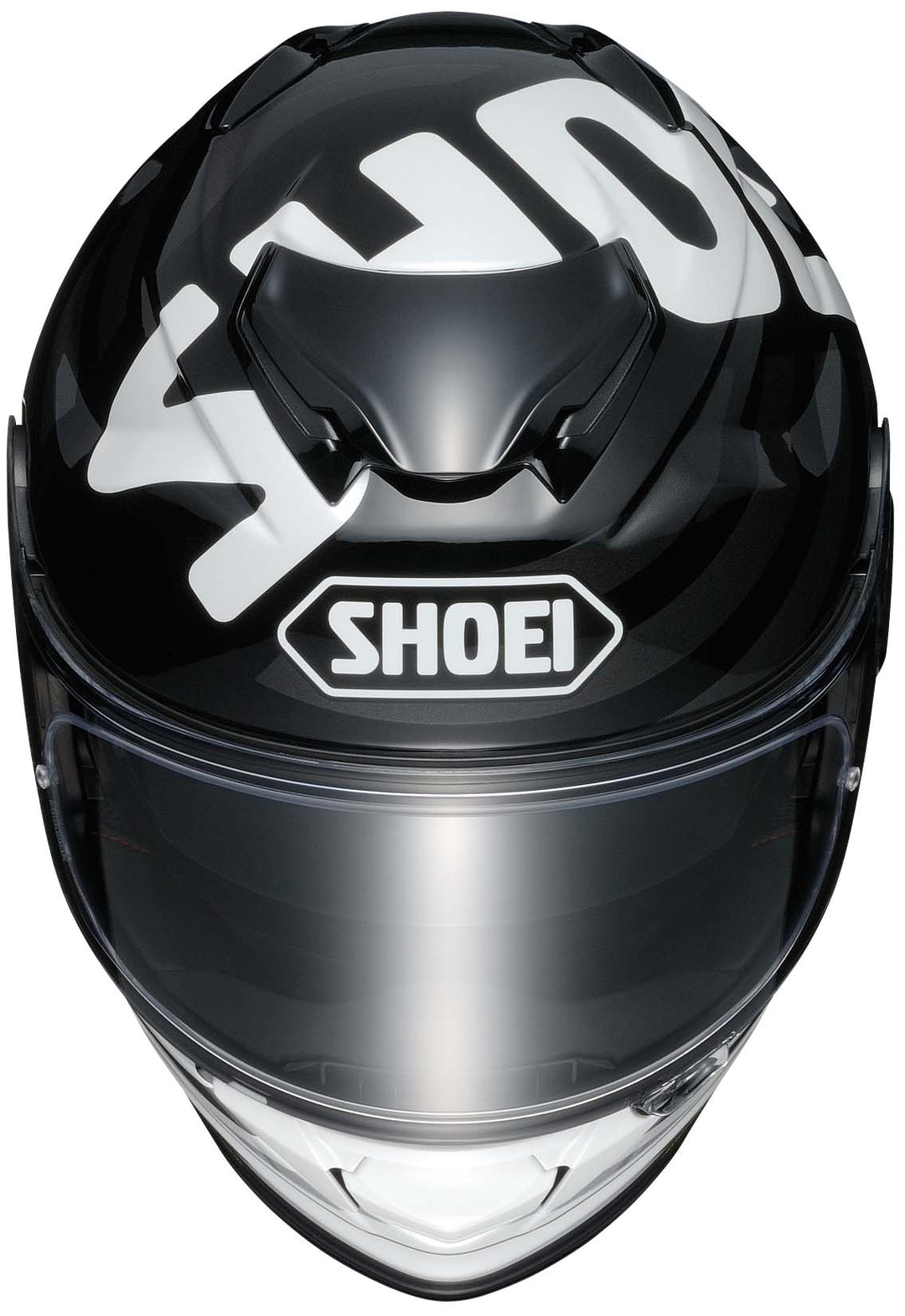 Shoei GT-Air II Insignia Full Face Motorcycle Helmet TC-1 - Front Top View