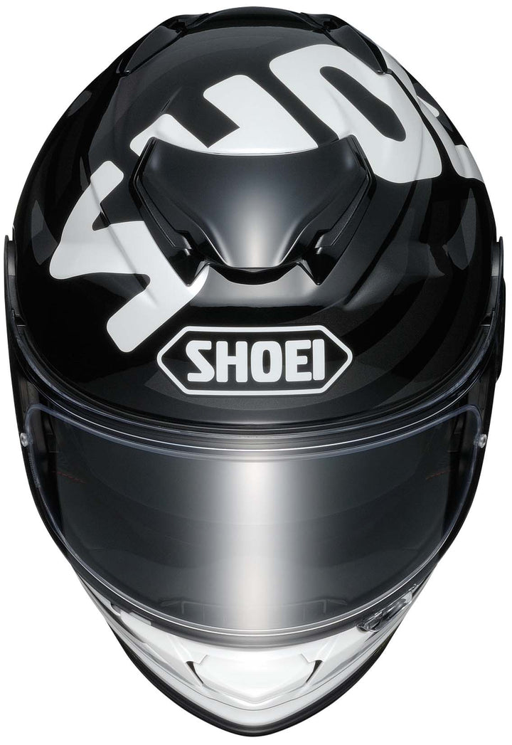 Shoei GT-Air II Insignia Full Face Motorcycle Helmet TC-1 - Front Top View