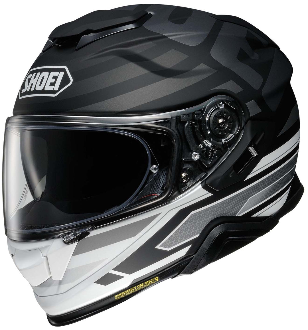 Shoei GT-Air II Insignia Full Face Motorcycle Helmet TC-5 - Front Side View