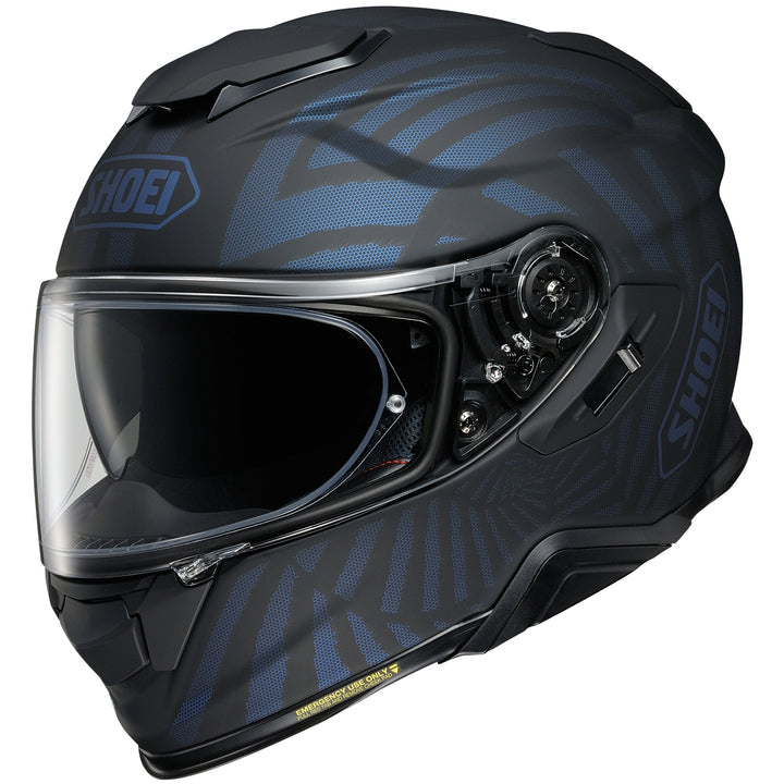 Shoei GT-Air II Qubit TC-5 - Front Side View