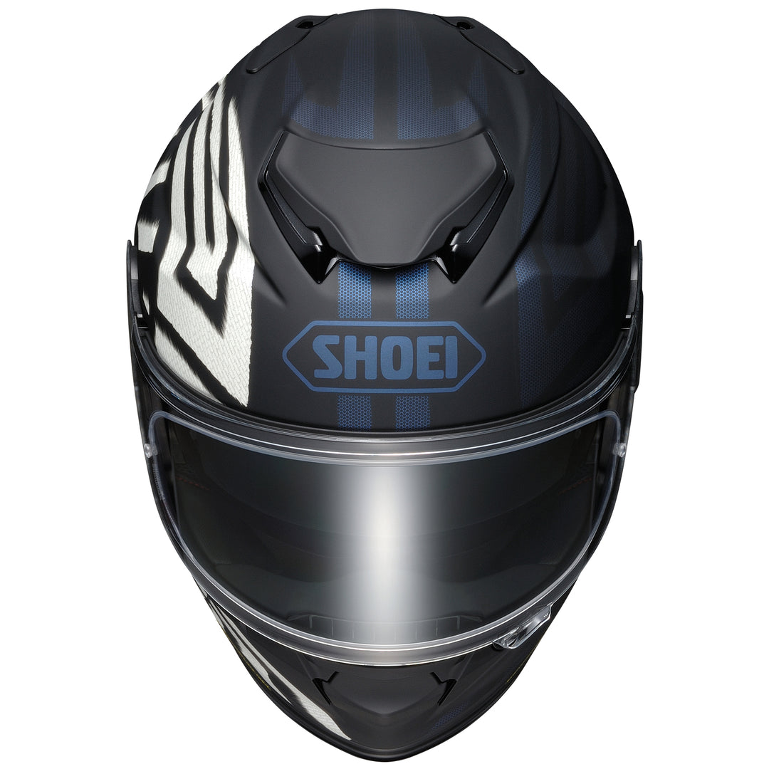 Shoei GT-Air II Qubit TC-5 - Front Top View