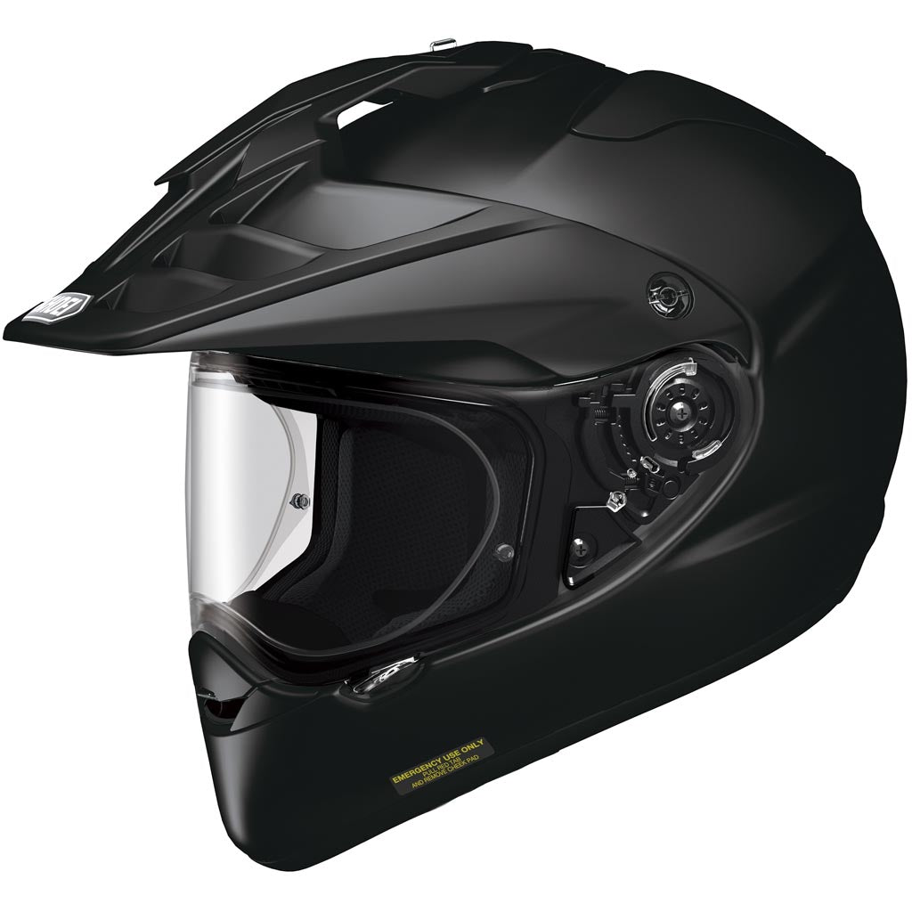 Shoei Hornet X2 Black - Front Side View