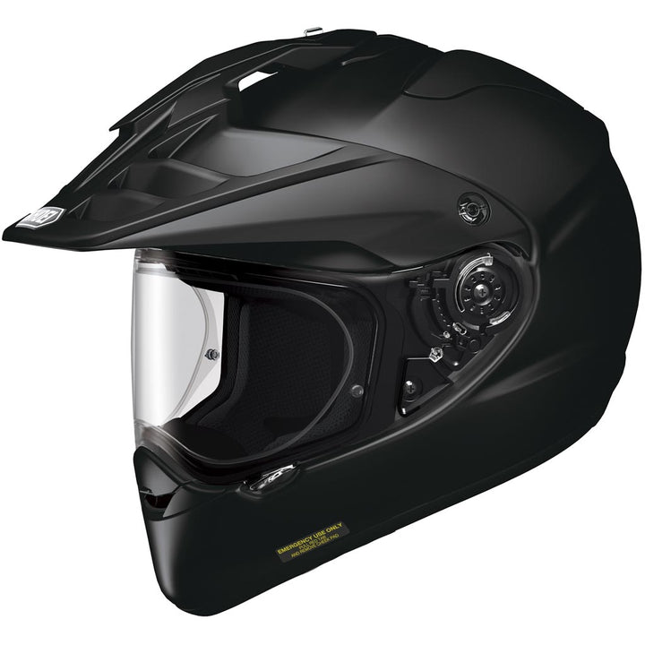 Shoei Hornet X2 Black - Front Side View