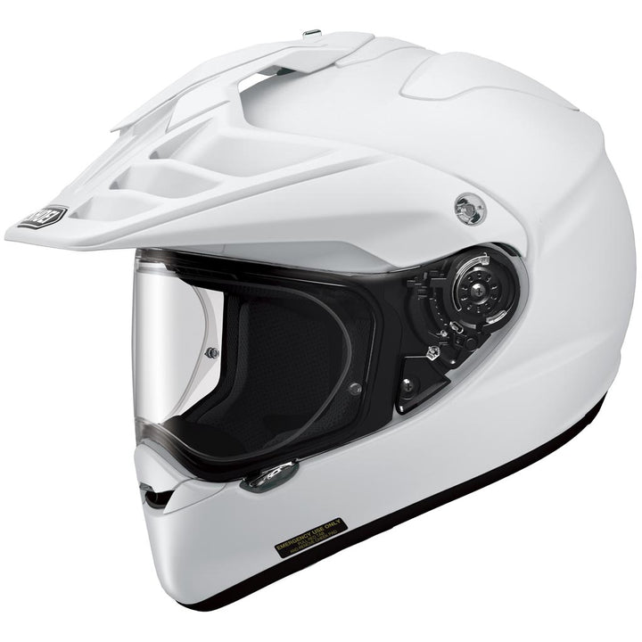 Shoei Hornet X2 White - Front Side View