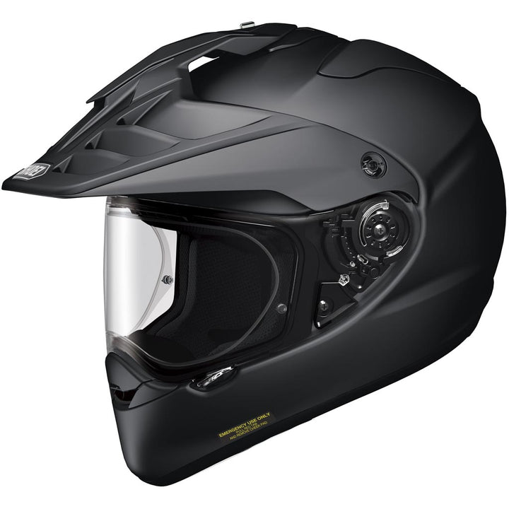 Shoei Hornet X2 Matte Black - Front Side View