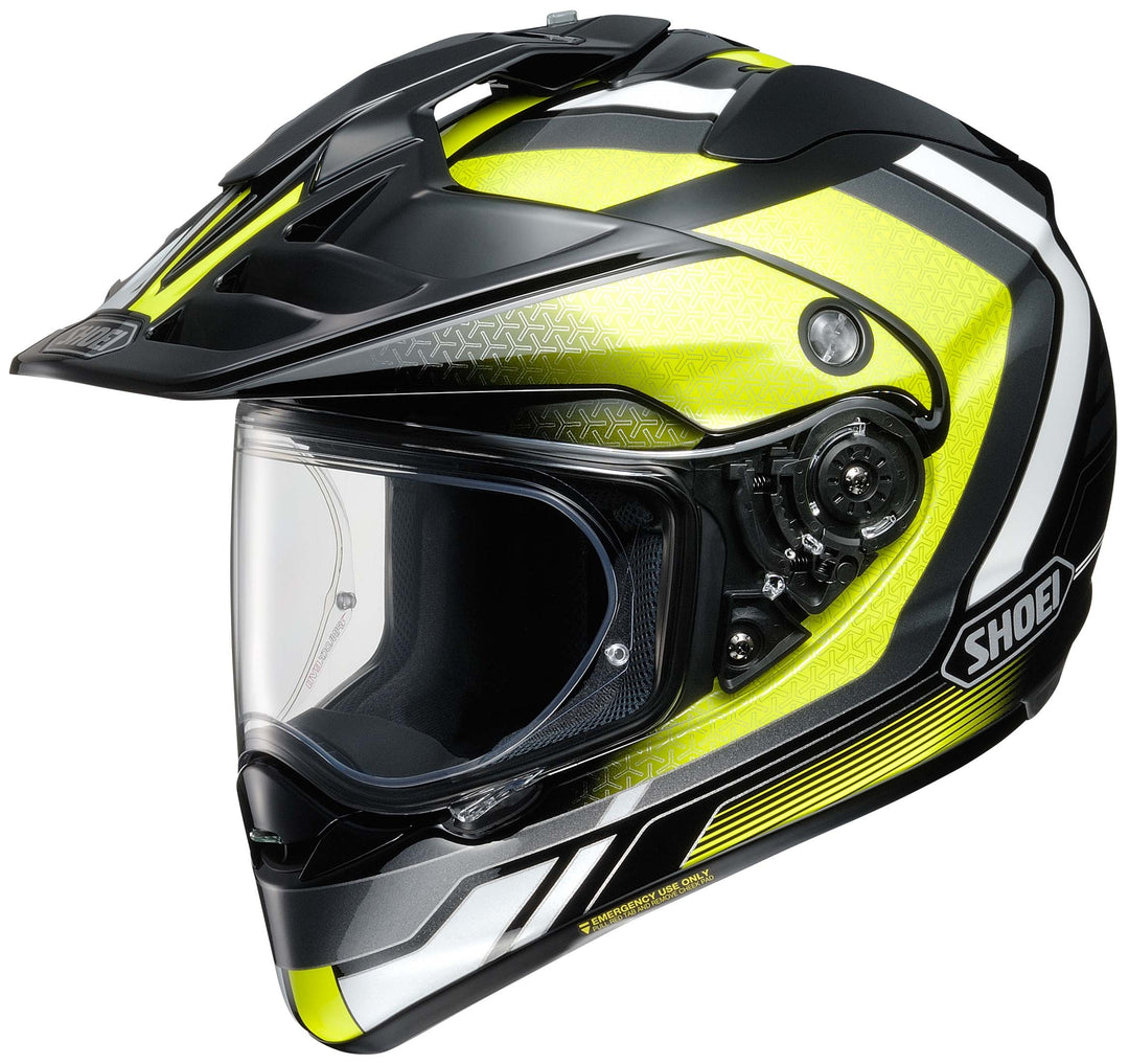Shoei Hornet X2 Sovereign Dual Sport Motorcycle Helmet TC-3 - Front Side View