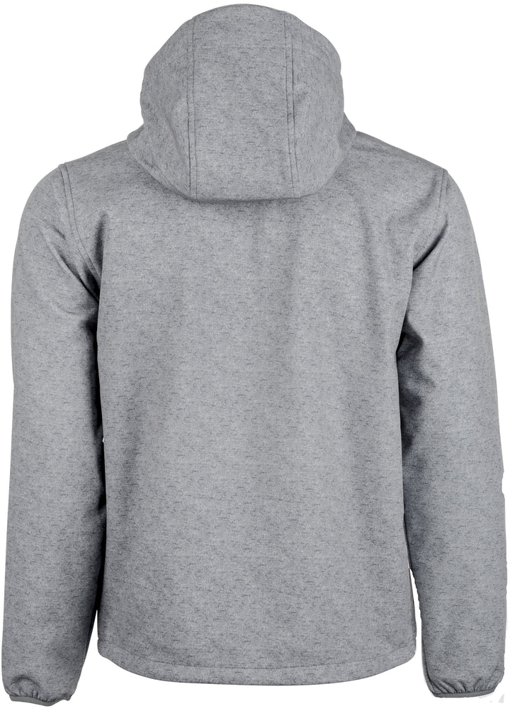 Fly Racing Checkpoint Jacket Grey Heather/Orange - Rear View