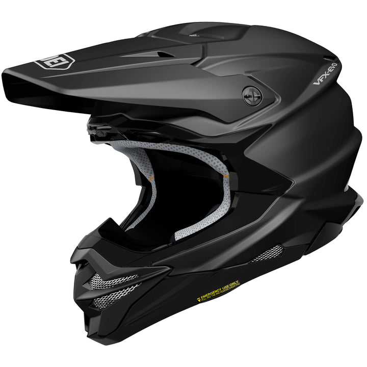 Shoei VFX-EVO Matte Black - Front Side View