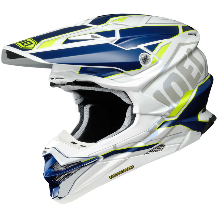 Shoei VFX-EVO Allegiant Motorcycle Helmet TC3 - Front Side View